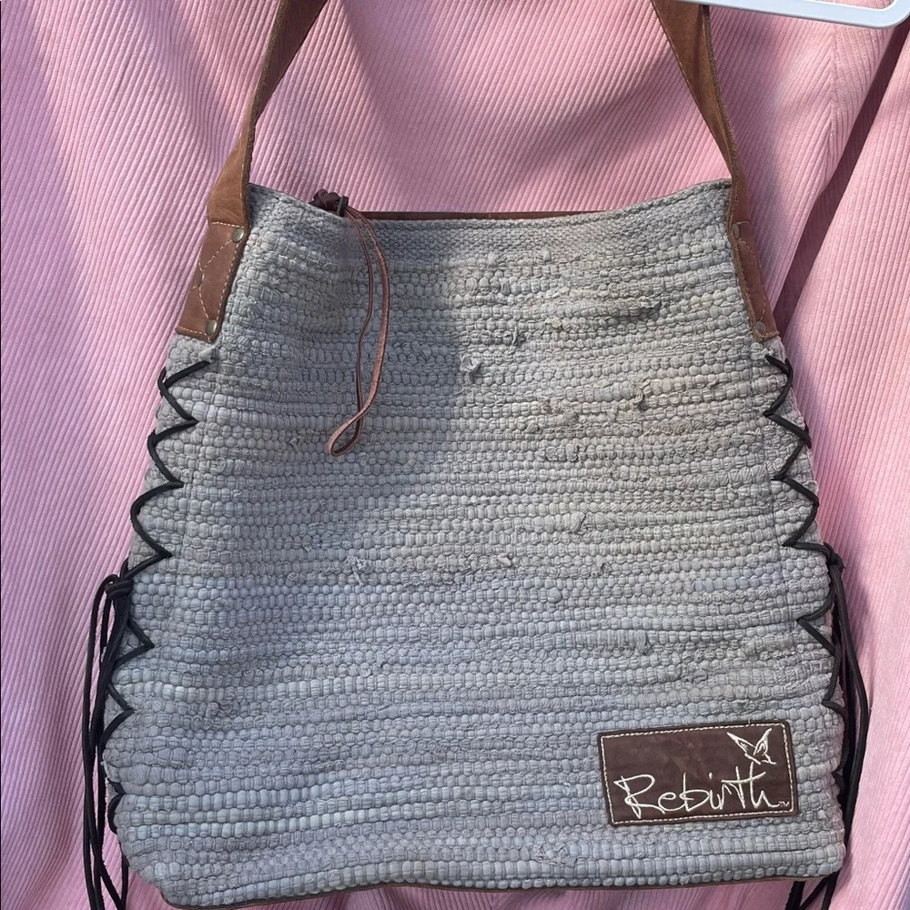 Rare Authentic Rebirth Designer Hobo style bag by Tracey Martin